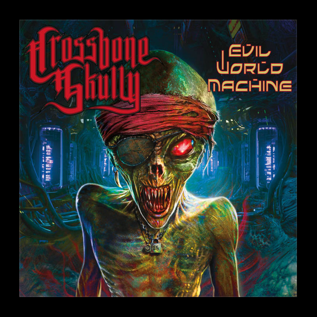 Crossbone skully is Tommy Henriksen guitar player of Alice Cooper in Hollywood Vampires with Johnny Depp Jo Perry of Aerosmith and Nikki Sixx. Produced by Mutt Lange.